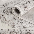 thumbnail image 6 of BNM Vintage Medallion Indoor Area Rug, 5' x 7', Grey, 6 of 7