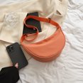 thumbnail image 3 of Bolso de hombro para mujer Bolso bandolera de nailon de media luna informal Hobos Girl Purse (Naranja) Sywqhk Para Estrenar, 3 of 8