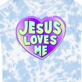 thumbnail image 4 of Inktastic Jesus Loves Me Boys or Girls Toddler T-Shirt, 4 of 5