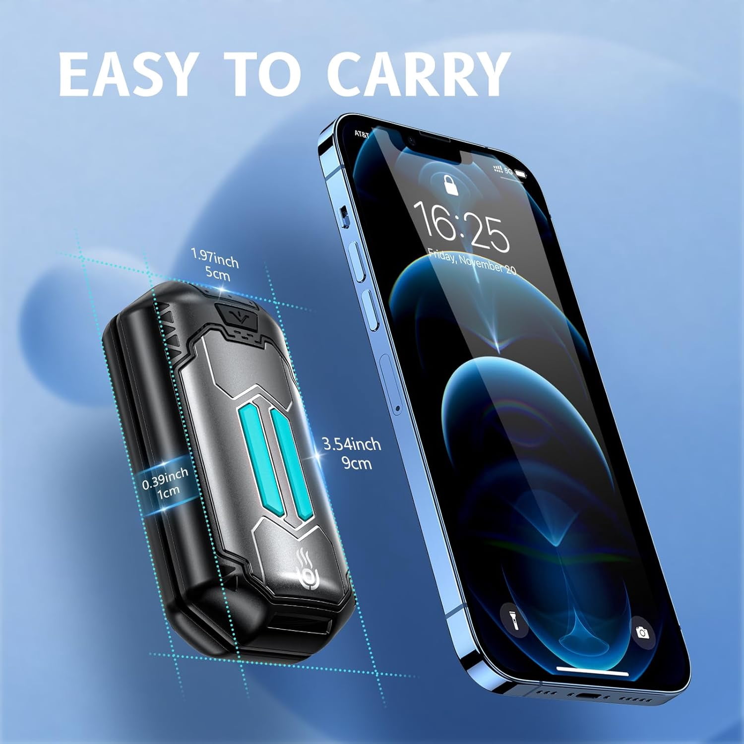 Hand Warmers Rechargeable Electric 2 Pack Portable Pocket Hands Hand Warmers 20 Hrs Long Safe Heat 3 Settings for Women Men Hunting Camping Skiing 2025