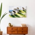 thumbnail image 4 of Creative Products Coastal Town 24 x 16 Canvas Wall Art, 4 of 5