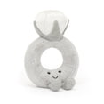 thumbnail image 1 of Jellycat Amuseables Diamond Ring Plush Toy - Adorable Stress Relief Gift, Cute Desk Decor for Home Office, Soft Novelty Jewelry Accessory Sent with Love Gifts - Amuseables Diamond Ring, 1 of 1