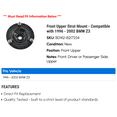 thumbnail image 2 of Front Upper Strut Mount - Compatible with 1996 - 2002 BMW Z3 1997 1998 1999 2000 2001, 2 of 2