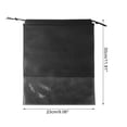 thumbnail image 4 of Unique Bargains 10 Pcs  Dustproof Shoe Dust Bag Shoes Storage Bag Drawstring Storage Bag Black, 4 of 5