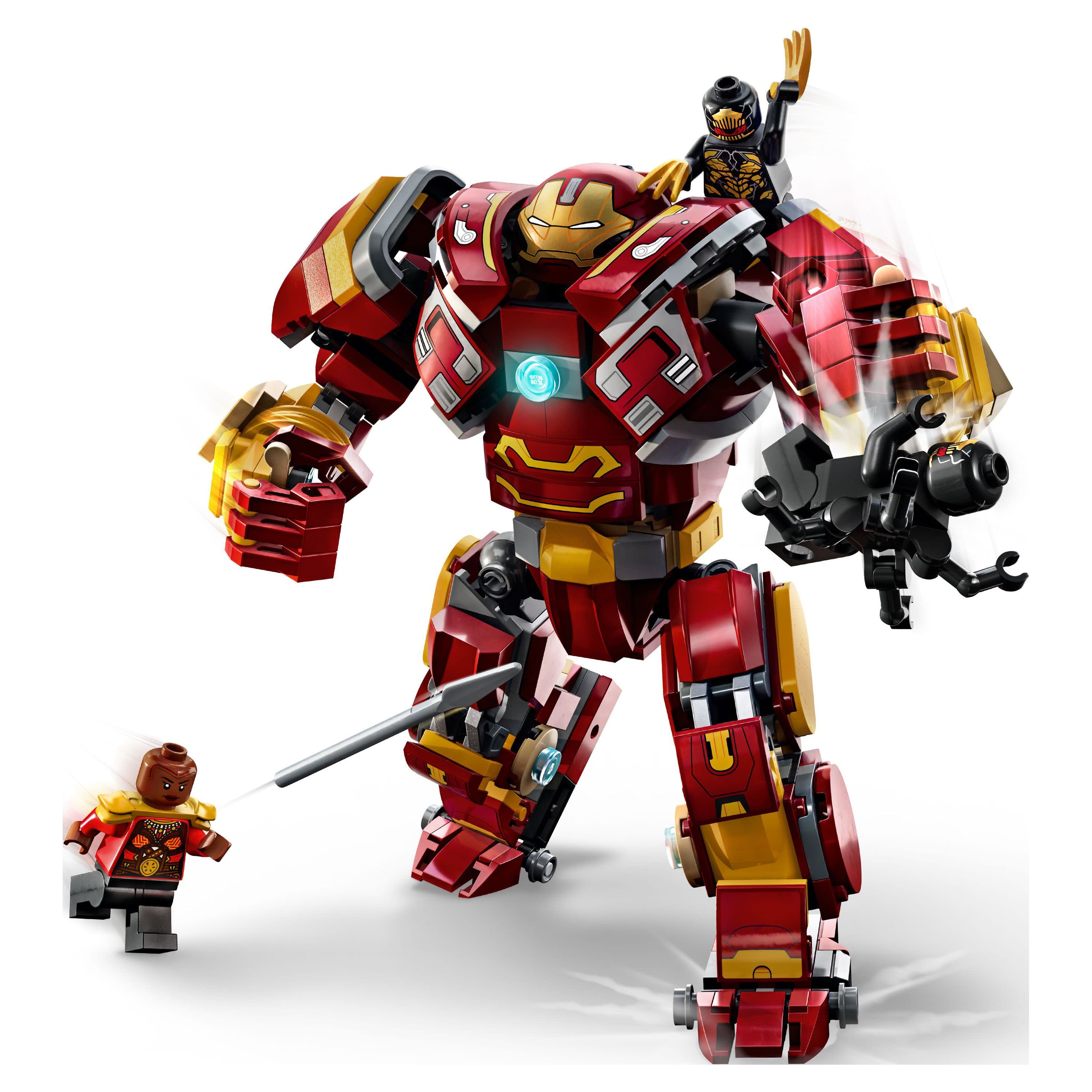 LEGO Marvel The Hulkbuster: The Battle of Wakanda 76247, Action Figure ...