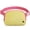 Yellow, variant on TINYAT Fanny Pack for Women 3 Zipper Pockets Waist Bag Waterproof Belt Bag Purse for Walking Shopping