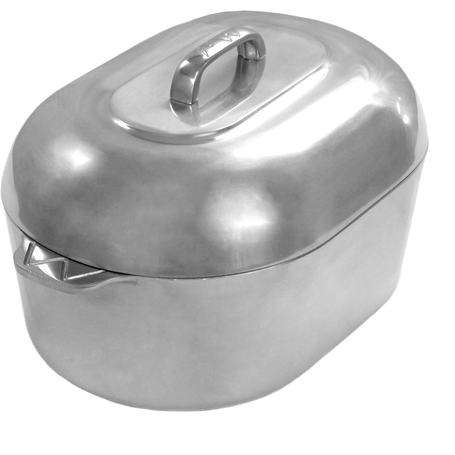 Cajun Classic 15Inch Oval Aluminum Roaster