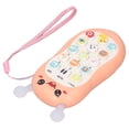 thumbnail image 2 of Baby Musical Toy, Volume Adjustable Fine Workmanship Music Phone Toy  For Home Red,Blue, 2 of 8