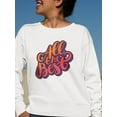 thumbnail image 2 of Design All The Best Sweatshirt Women -Image by Shutterstock, Female XX-Large, 2 of 4