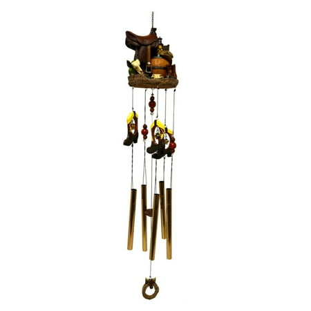 - Great World Horse Saddle Western Wind Chime