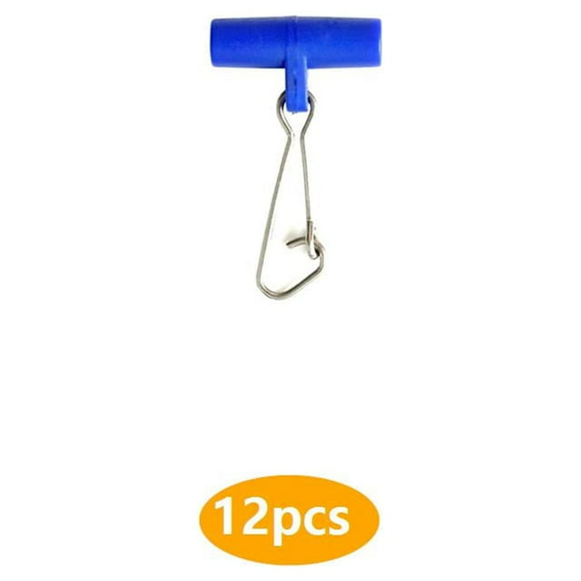 Conectores de Diapositivas Naiovety Paquete de 12 Pesca Azul