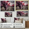 thumbnail image 4 of Designart "France Bordeaux Vineyard Euphony II" Vineyard Floater Framed Wall Art Living Room, 4 of 7