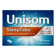 Unisom Sleeptabs Nighttime Restful Sleep-Aid Tablets - 80 Ea