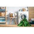 thumbnail image 2 of Ahgly Company Machine Washable Indoor Rectangle Transitional Deep Emerald Green Area Rugs, 6' x 9', 2 of 7