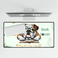 thumbnail image 4 of Bulldog Mother Book Lover Living That Dog Mom Life Happy Mother's Day Desk Mat Full Keyboard Mouse Pad Dog Lover Gifts Idea Large Mousepad - 03004, 4 of 5