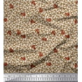 thumbnail image 1 of Soimoi Polyester Crepe Fabric Anchor Hook Nautical Printed Fabric 1 Yard 52 Inch Wide, 1 of 3