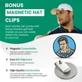 thumbnail image 3 of K9King Golf Ball Marker Set – Magnetic Hat Clip & Bonus Shooter Marker, 3 of 7