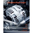thumbnail image 3 of VEVOR Alternator Car Alternator for Chevy Impala LS LT 3.5L 06-11 Monte Carlo 06, 3 of 9
