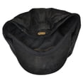 thumbnail image 4 of stetson men's weathered leather 8/4 cap, black, x-large, 4 of 4