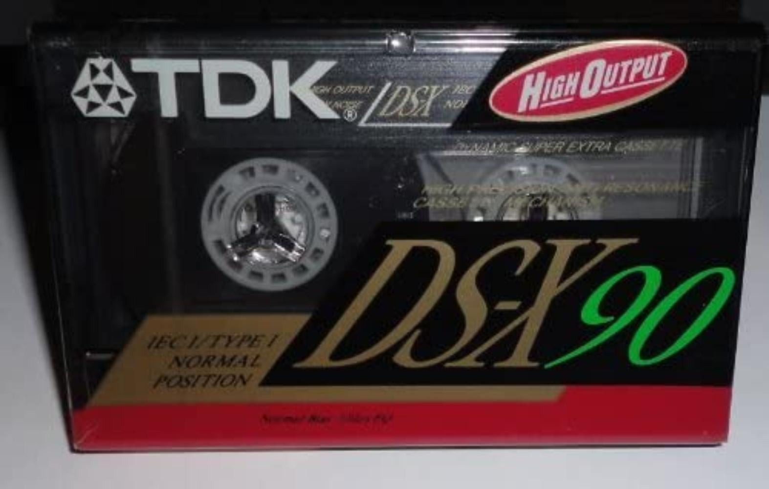 Tdk Ds X 90 Blank Cassette Tape By Brand Tdk Media Walmart Com
