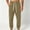 Khaki, variant on Cargo Pants for Men Elastic Waist Casual Loose Sports Jogger Straight Leg Outdoor Hiking Full Length Work Pants