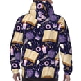 thumbnail image 7 of Sikiie Lavender Flowers Men's Hoodie, Essentials Hoodie, Sweatshirt, Pullover Hooded Sweatshirt for Men-Small, 7 of 7