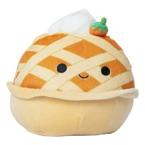 Squishmallows Official Kellytoy Plush 7.5 Inch Squishy Stuffed Toy (Pippie the Pumpkin Pie)