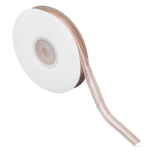 Cinta de satén de 9 mm/0,35 pulgadas de ancho, 22 m/24,1 yardas de longitud, cinta de papel de regalo para decoración para fiesta de boda, lazos para el cabello 07 #