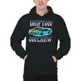 thumbnail image 2 of Drift Crew Racing Design Men's Hoodie, 2 of 3
