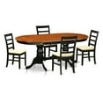 thumbnail image 2 of East West Furniture Plainville 5 Piece Shaker Dining Table Set, 2 of 2