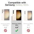 thumbnail image 2 of JETech Slim Fit Case for Samsung Galaxy S23+ / S23 Plus 5G 6.6-Inch, Soft TPU Thin Protective Phone Cover with Matte Finish, Shockproof (Cream), 2 of 7