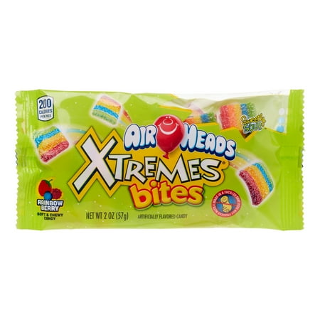 airheads xtremes bites 2oz berry rainbow bag box
