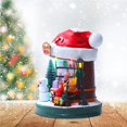 thumbnail image 3 of Cateissary Christmas Ornaments Coffee Shop Decoration Decor Adorable Figurine Christmas Crafts Supply Present Gift Window Kits de decoración para fiestas Cateissary HA038157-00, 3 of 6