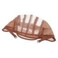 thumbnail image 4 of Gorra de peluca de encaje Jinwen marrón ajustable y transpirable, 4 of 8