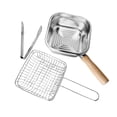 thumbnail image 2 of DOLITY Small Deep Fryer with Basket Multifunctional Outdoor for Dumpling Stews Fish, 2 of 9