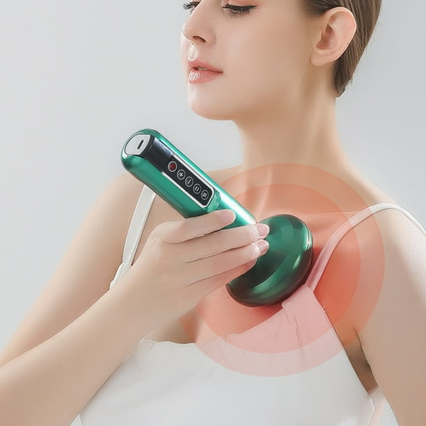 Fiudx Ventosaterapia, Masajeador Inteligente Gua Sha, Dispositivo
