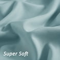 thumbnail image 5 of Mainstays Super Soft Microfiber 2-Pack Fitted Sheet, Queen, Soft Ivory/ Blue Cameo, 2 Piece, 5 of 8