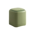 thumbnail image 2 of Ke1Clo Push Button Desktop Trash Can 5.7 Inch, Small Wastebasket with Lid for Bedside Table Office, Multipurpose Recycle Bin for Bathroom Kitchen, 2 of 6