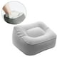 thumbnail image 2 of 2 piezas de pies inflables descanso almohada flocado PVC Masaje de pies Taburete Relax Cushion para viajes al aire libre (Gris), 2 of 5