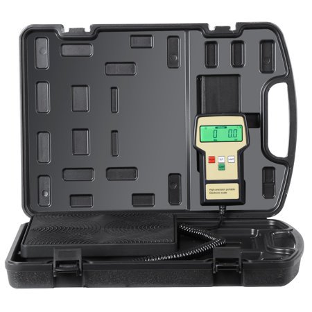 Smartxchoices Balance de Récupération de Réfrigérant Électronique Numérique 220 Lbs pour Hvac avec Étui (Balance de Poids) (1)
