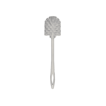 Rubbermaid Commercial Toilet Brush FG631000WHT - Durable Plastic Handle with Polypropylene Bristles  Ideal Toilet Scrubber and Bathroom Cleaner Brush 11-1/2  L