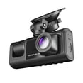 thumbnail image 2 of Dash Camera Cámara de salpicadero DVR de 1080P Cámara frontal, interior y trasera Grabadora de condu Meterk Dash Camera, 2 of 7