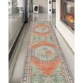thumbnail image 4 of Boho Floral Pattern Rugs, Faded Rug, Minimal Rug, Antique Style Rugs, Turkish Rug, Office Rug, Pattern Rug, Colorful Rug, Gift For Him, 2'x3' - 60x90 cm, 4 of 8
