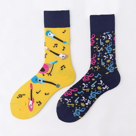 

Guitar Pattern Crew Socks