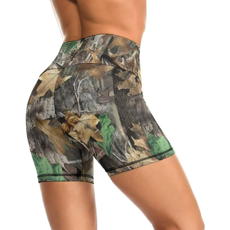 Camo yoga shorts online