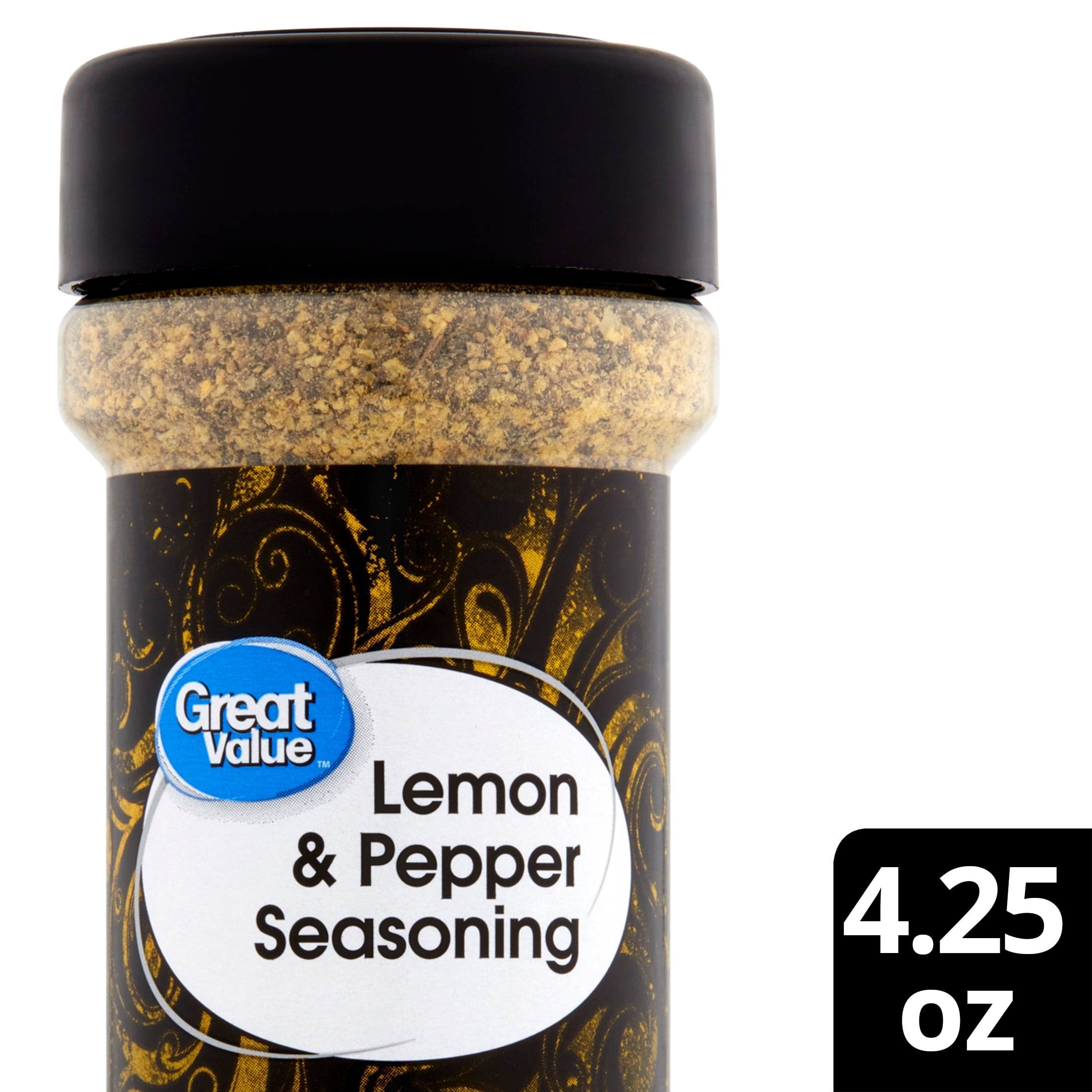 Great Value Lemon & Pepper Seasoning, 4.25 oz