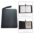 thumbnail image 3 of Carpeta de transporte para tarjetas coleccionables, 9 bolsillos, libros de tarjetas, fundas protectoras para tarjetas, carpeta portátil para colección Baoblaze  Estuche para guardar tarjetas, 3 of 6