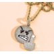 thumbnail image 4 of Colgante de Estilo callejero hip hop collar vertical para hombre con dedo medio Yashi AL4016-Gold, 4 of 5