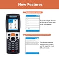 thumbnail image 4 of Wireless Barcode Scanner - Handheld Inventory Scanner Data Collector with 2.4GHz RF Transceiver for Warehouse & Bookstore Management (N4-2D-Blue), 4 of 8