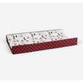 thumbnail image 5 of Bacati - Lumberjack Red/Black/Gray Quilted Changing Pad Cover, 5 of 15
